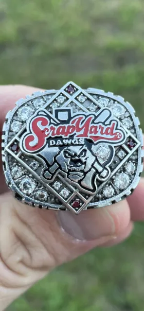 Massive 2017 Scrapyard Dawgs Cowled Cup Champions Championship Ring 83.2 Grams!!