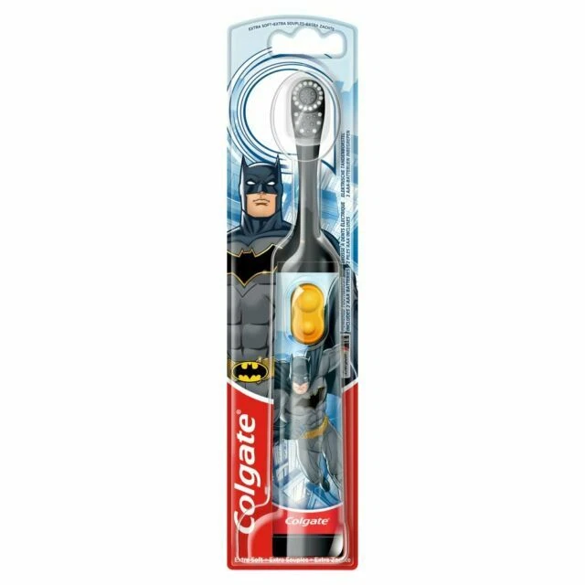 Colgate Batman Spazzolino Elettrico Bambini A Batteria Spazzolino Da Denti Bambini 3+
