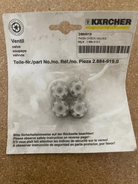 Karcher 2.884-919.0 Check Valves 28849190