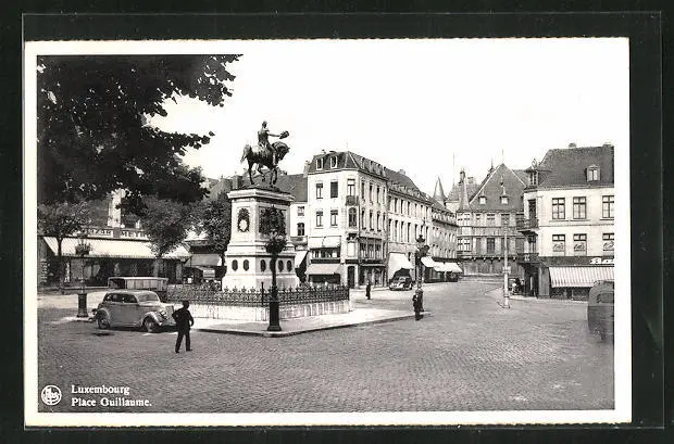 CPA Luxembourg, Place Guillaume, Monument