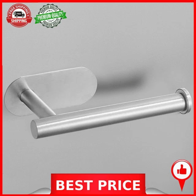 Set Portarotolo E Portasciugamani Autoadesivo - Acciaio Inox 304