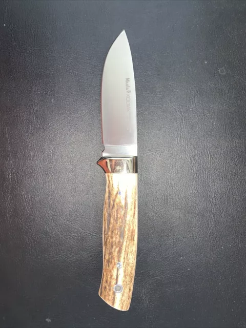 Muela Kodiak Stag Jadgmesser 10 cm Klinge mit Hirschhorngriff inkl.Lederscheide