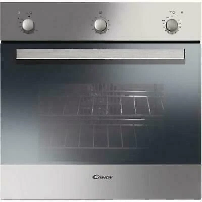 NUOVO CANDY FLG203/1X FORNO DA INCASSO A GAS 60LT GRILL ELETTRICO INOX 1,4 kW