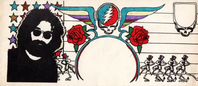 Vintage Grateful Dead/Jerry Garcia Envelope Art Work