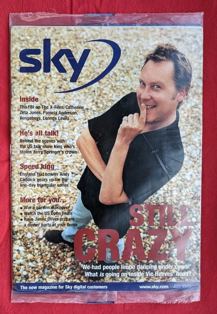Sky Guide Ebay SKY TV GUIDE Jul 2000 Rare OOP C Z Jones/P Anderson/L Lewis New Polybag ...