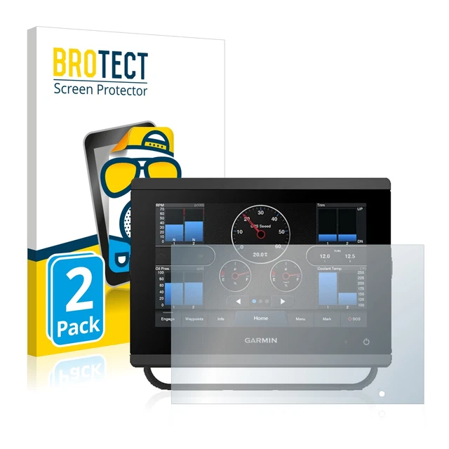 dipos I 3X Pellicola Protettiva Compatibile con Garmin