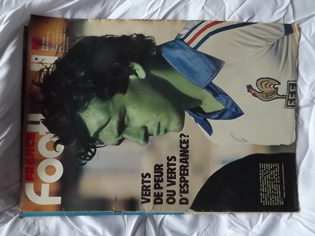 FRANCE FOOTBALL 3 JUILLET 1979 PLATINI ET REP