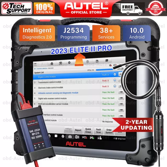 2024 Autel MaxiSys Elite II Pro Diagnostic Scanner ECU Programming ELITE 2 PRO