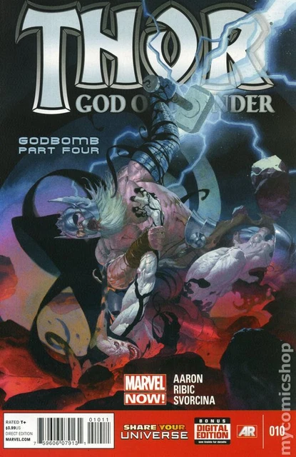 Thor God of Thunder #10 VF+ 8.5 2013 Stock Image