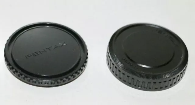 Corps Et Arrière Objectif Capuchons Pour PENTAX 645 Support GB Vendeur