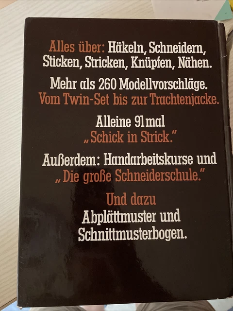 Das große Buch der Handarbeiten Band  1, 3 Und 4 Häkeln Stricken Nähen 2
