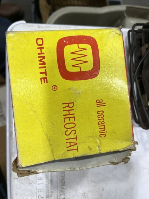 Ohmite Rheostat , 150 watt, Model L, 0537, RLS 150, Ohms 150