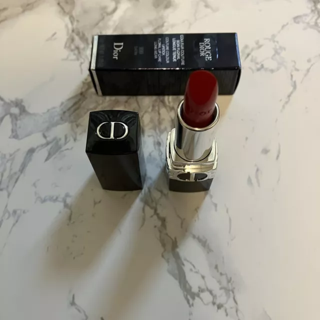 Dior Lipstick 999 satin & matte SET, 2 x 1.5g/ 0.05oz IN BOX VIP  MINIATURE