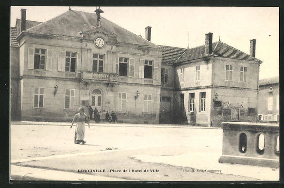 CPA Lérouville, Place de l´Hotel de Ville