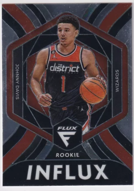 2022-23 Panini Flux NBA Basketball No. 11 Johnny Evans Influx Rookie