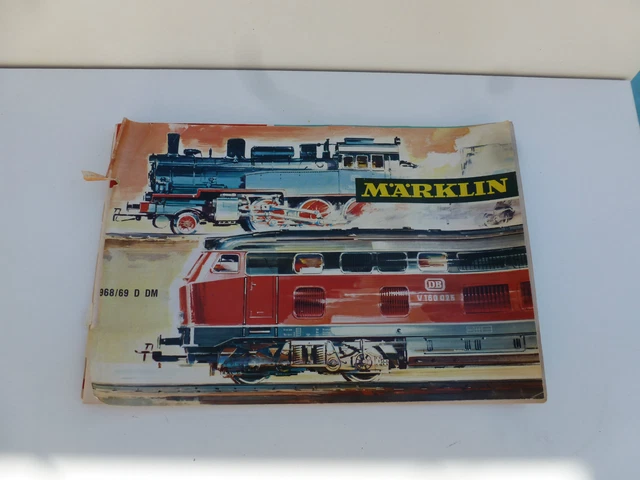 Ancien Catalogue Jouets MAERKLIN (Märklin) De 1911 – 113 Pages, Pièce De Collection