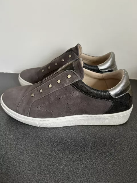 Mint velvet lila deals slip on star trainers