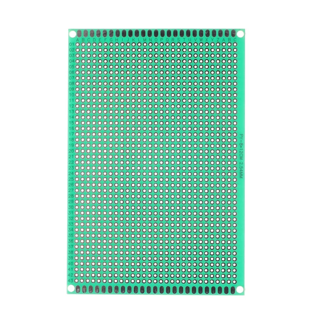 8*12cm Single Sided Protoboard Circuit Tinned DIY PCB Board glATAUB#w#