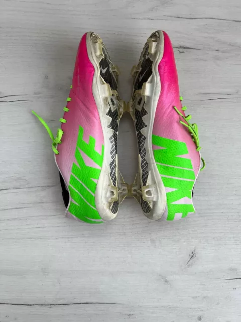 Nike Mercurial Vapor 9 ID Pink ACC Carbon Football Cleats Boots Elite US11.5