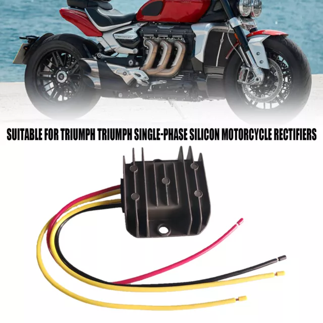 Replacement Rectifier Regulator Single Phase 12V For Triumph Classic Motorcycle
