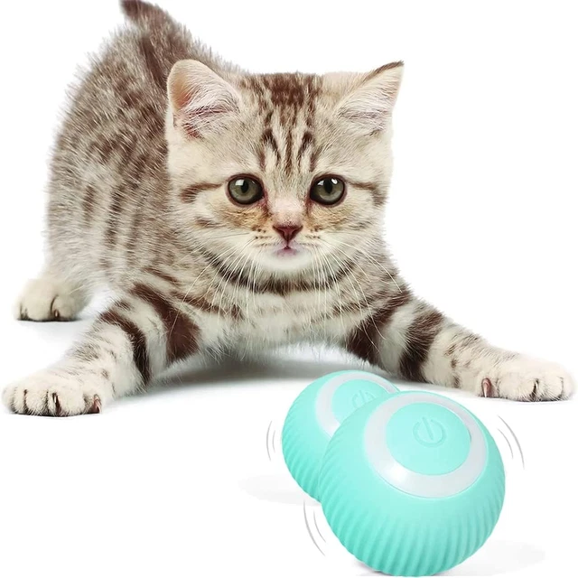 Quiet Smart Cat Ball Toy Interactive Cat Toys for Indoor Cats Adult Automatic 36