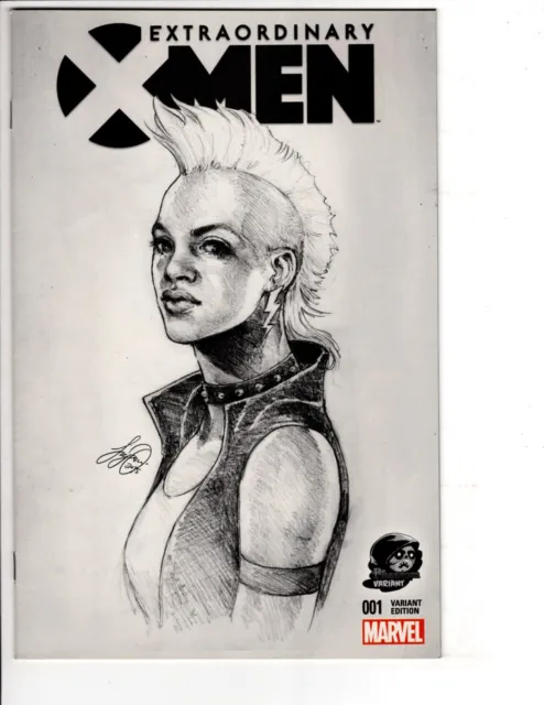 Extraordinary X-Men #1 Phantom Sketch Variant Comic Book 2015 Marvel Comics NM-