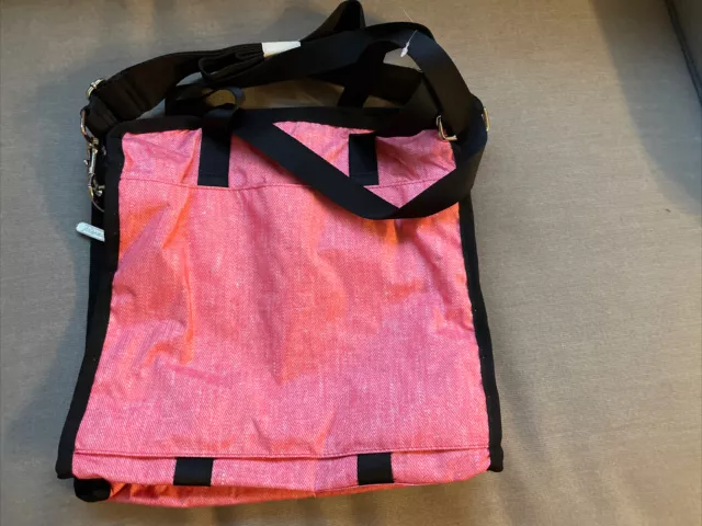 NWT LESPORTSAC GABRIELLE Box Tote Bag ~ Crossbody Shoulder ~ Dahlia Denim  $45.14 - PicClick