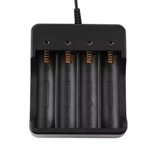 4X piles 3.7V 9800mAh batterie rechargeable Li-ion + UE LED Indicateur chargeur 3