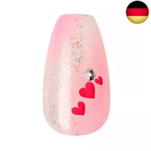 KISS imPRESS Press-On Manicure Limited Edition Valentine Nails 'Best of Me', 30 2