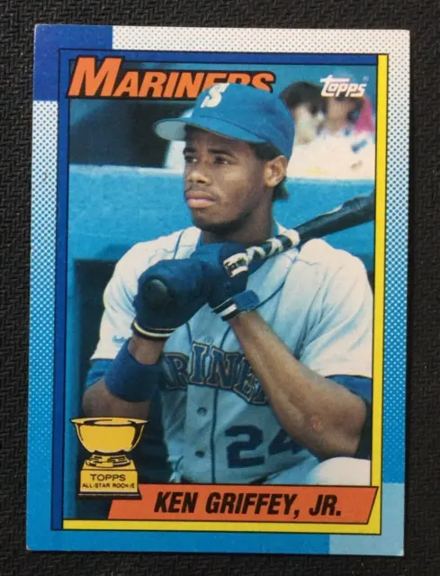 1990 Topps Baseball #336 Ken Griffey Jr. All Star Rookie Trophy Card