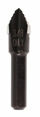 Vise Grip U12 Unibit Step Drill Bit, High Speed Steel, 3/8", Single Hole Size