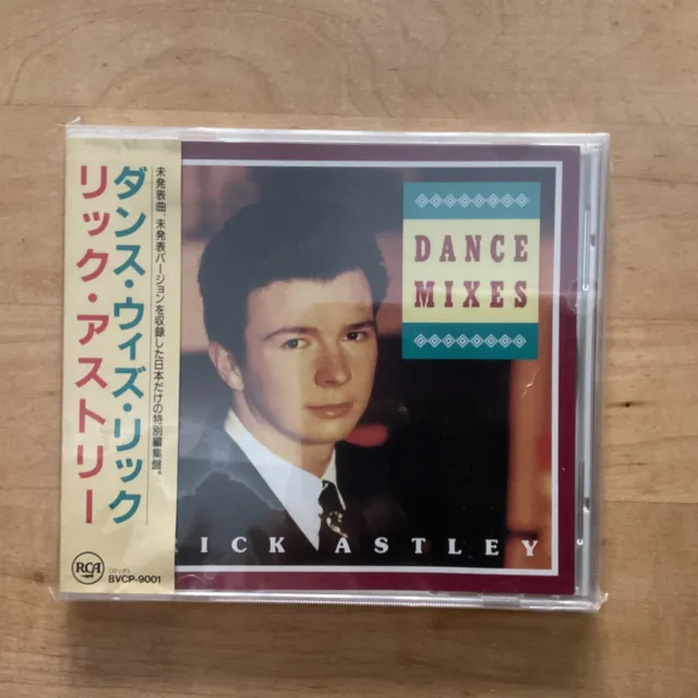 DANCE MIXES RICK Astley Never Gonna Give You Up Cd Japanese Sealed $35. ...