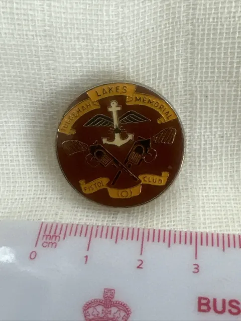 Vintage Tuggerah Lakes Memorial Pistol Club Badge