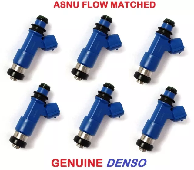 6 x Fuel Injectors 550cc 565cc for Subaru Sti Impreza XT GT WRX VF Genuine Denso 6 x Fuel Injectors 550cc 565cc for Subaru Sti Impreza XT GT WRX VF Genuine Denso