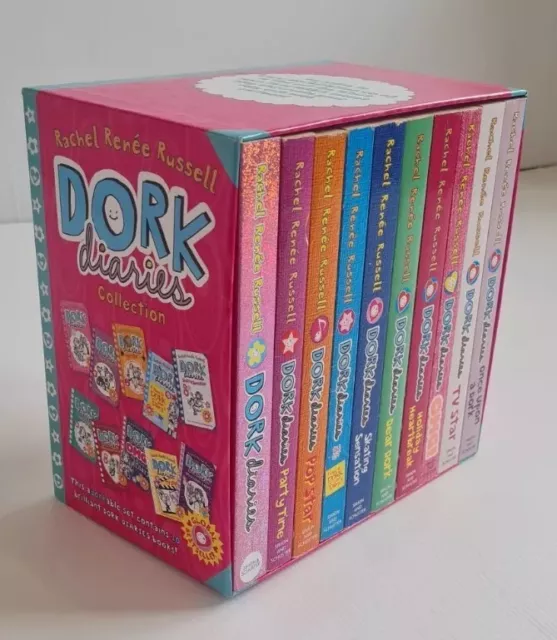 10x Dork Diaries Box set Books Rachel Renee Russell Paperback