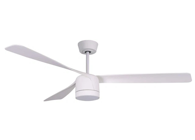 Ventilateur De Plafond LED Pepeo Noir 122cm - Télécommande & Variateur - Moderne
