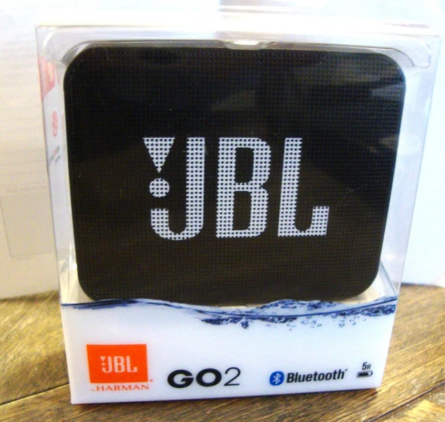JBL HARMAN BLACK GO2 Portable Bluetooth Speaker 5 hrs Play Waterproof