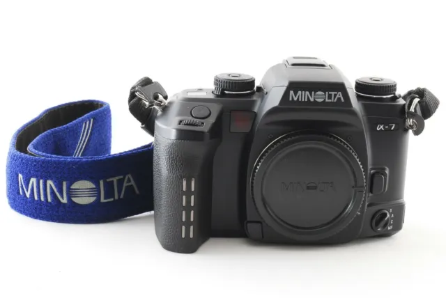 *N. Mint w/ Strap*  Minolta Alpha 7 a7 α7 SLR 35mm Film Camera from Japan #CM01