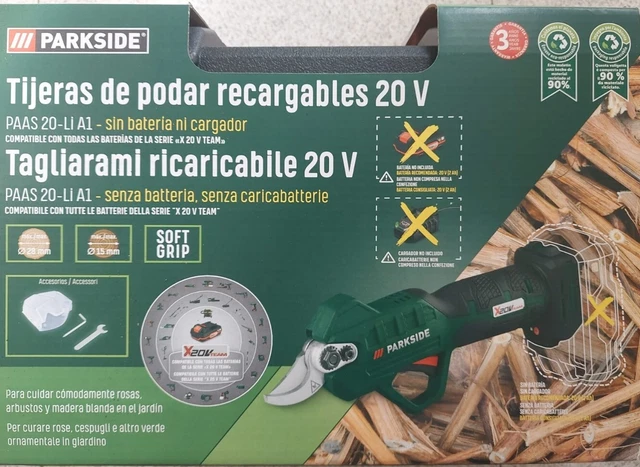 PARKSIDE TAGLIARAMI FORBICI Ricaricabile 20v EUR 99,00 - PicClick IT