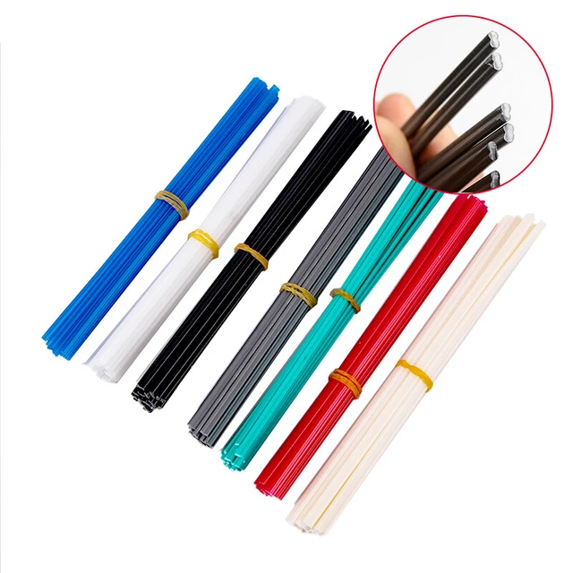 Urethane Supply 5003R10 Plastic Weld 30' Fiber Flex Flat Sticks For Welding