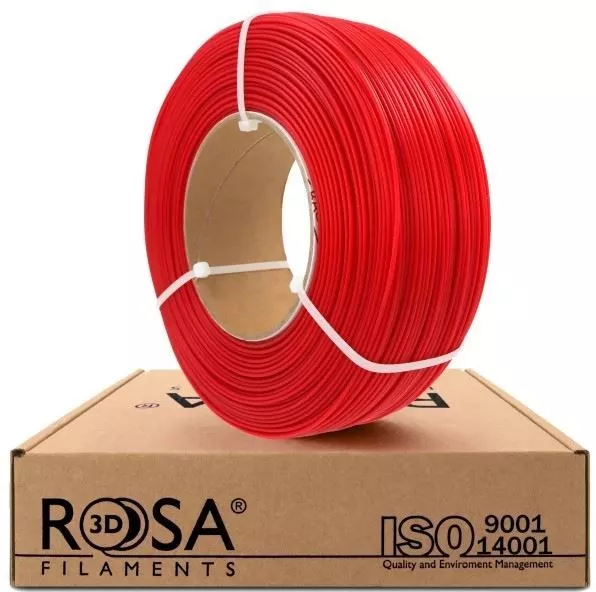 Filamento Pla Rosa 3D 1,75 MM 1000g Karmin Rosso, Ricarica