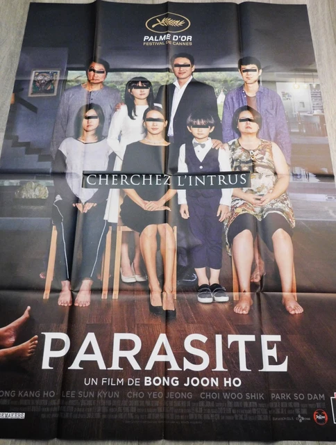 Parasite Affiche ORIGINALE Poster MOD B 120x160cm 47"63 2019 Bong Joon-ho Palme