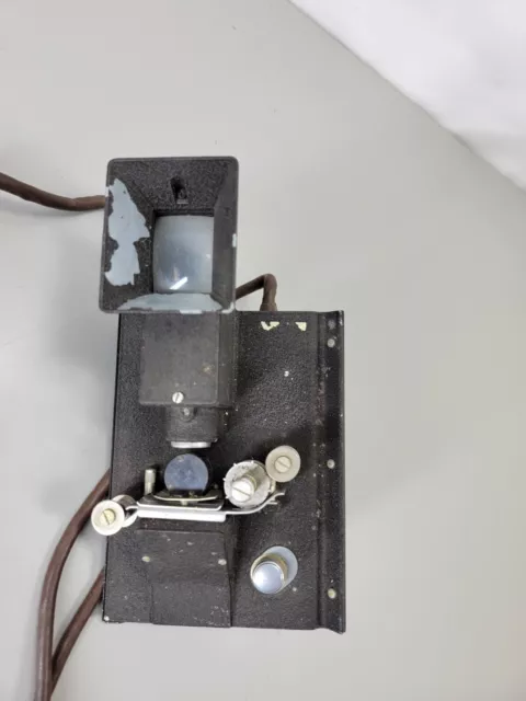 Vintage Microfiche Viewer Component For Parts / Repair - Movie Prop / Steampunk