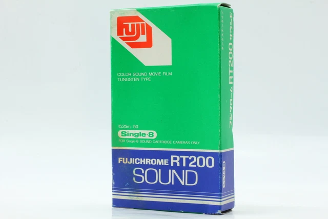 [Unused] Fuji FUJICHROME RT200 Single-8 Color Movie Film Tungsten Sealed JAPAN