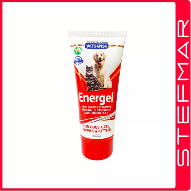 Vetsense Energel 200g for Dogs and Cats - Vitamin Mineral Supplement