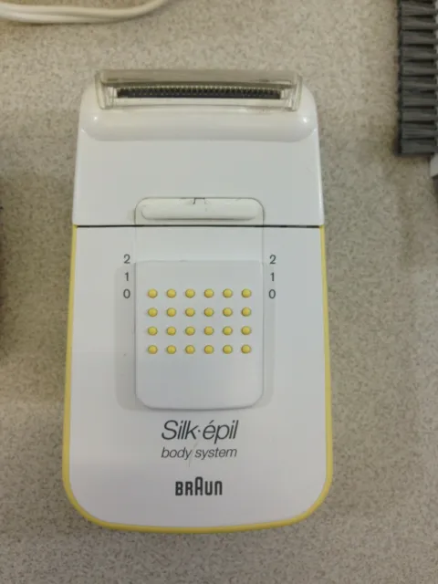 Afeitadora usada Braun Silk Epil sistema corporal/