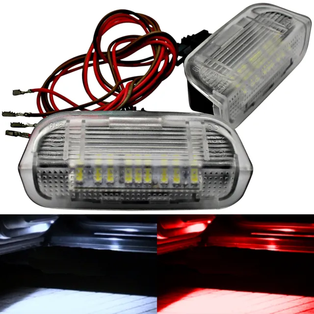 2x Convient pour Skoda Superb 2 Type 3T LED Module Éclairage de Porte Est Sorti