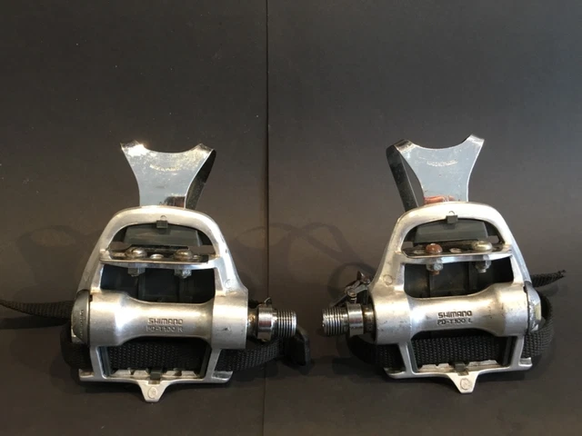 80s☆ビンテージSHIMANO PD-T100 ペダル - メルカリ Shimano PD-T100