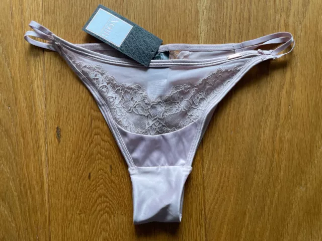 Hunkemöller Slip Leni brasiliano in lilla brunito