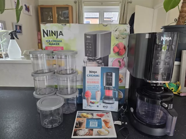 Ninja CREAMi 0.47L Ice Cream Maker - Black/Grey (NC300UK)